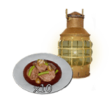 Lantern & Meat Dish