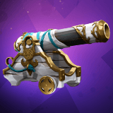 Gilded Phoenix Cannons