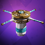 Gilded Phoenix Capstan