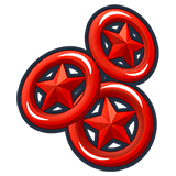 Red Star Ring*100
