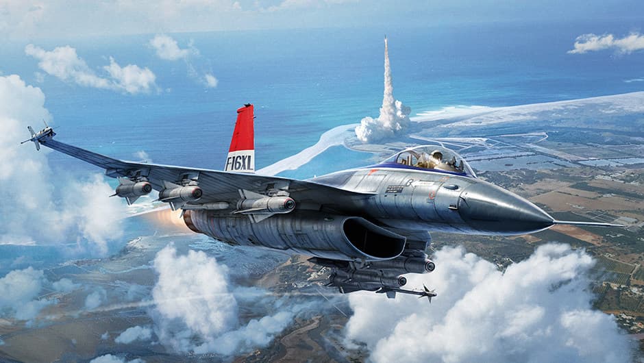 Space Program: F-16XL
