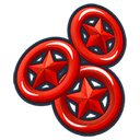 Red Star Ring*100