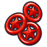 Red Star Ring*100