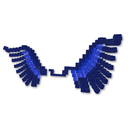 Blurple 8-Bit Wings