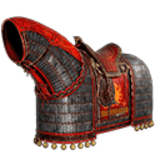Fire Horse saddle